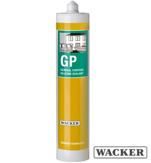 GP Wacker White Silicon 240ml
