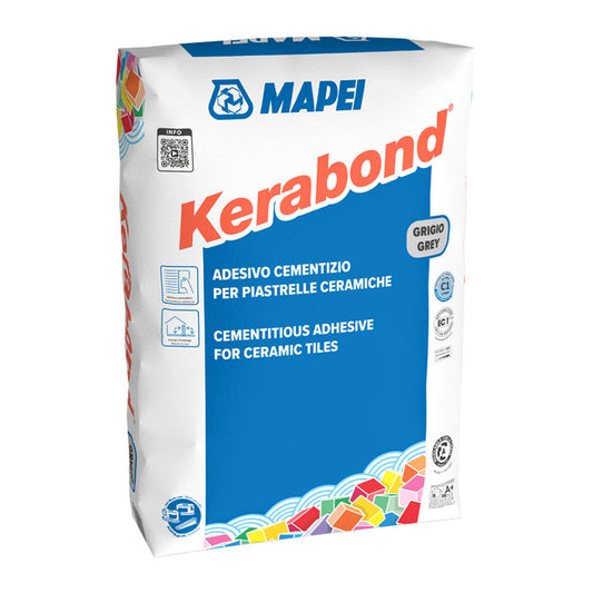 Mapei Kerabond Tile Glue Grey 25kg/Bag (Bag)
