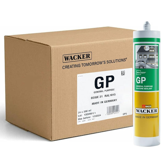 GP Wacker White Silicon 240ml (Pcs)