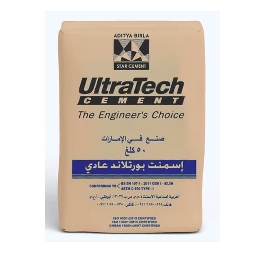 UltraTech OPC cement 50kg (Bag)